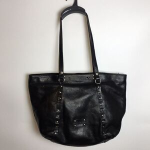 Patricia Nash  Benvenuto Tote Black Pebbled Leather